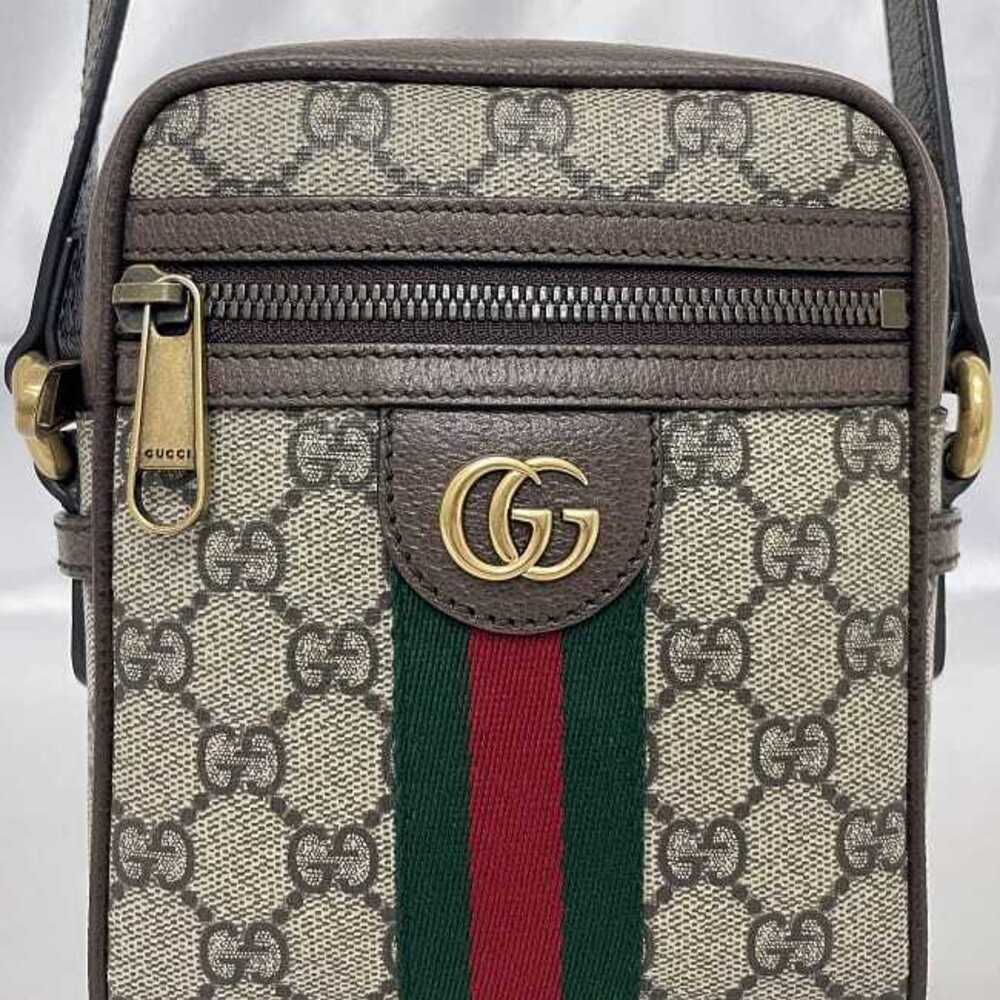 Gucci Bag Beige Brown Ophidia Sherry GG Marmont Crossbody - Picture 7 of 10